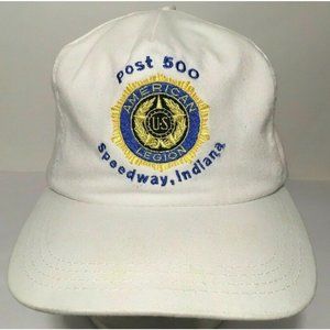 Vintage American Legion Post 500 Hat, Speedway Indiana